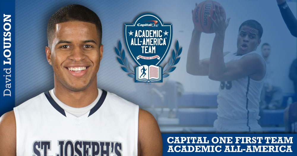 St. Joseph's Louison Receives CoSIDA/Capital One First Team Academic All-America Honors
