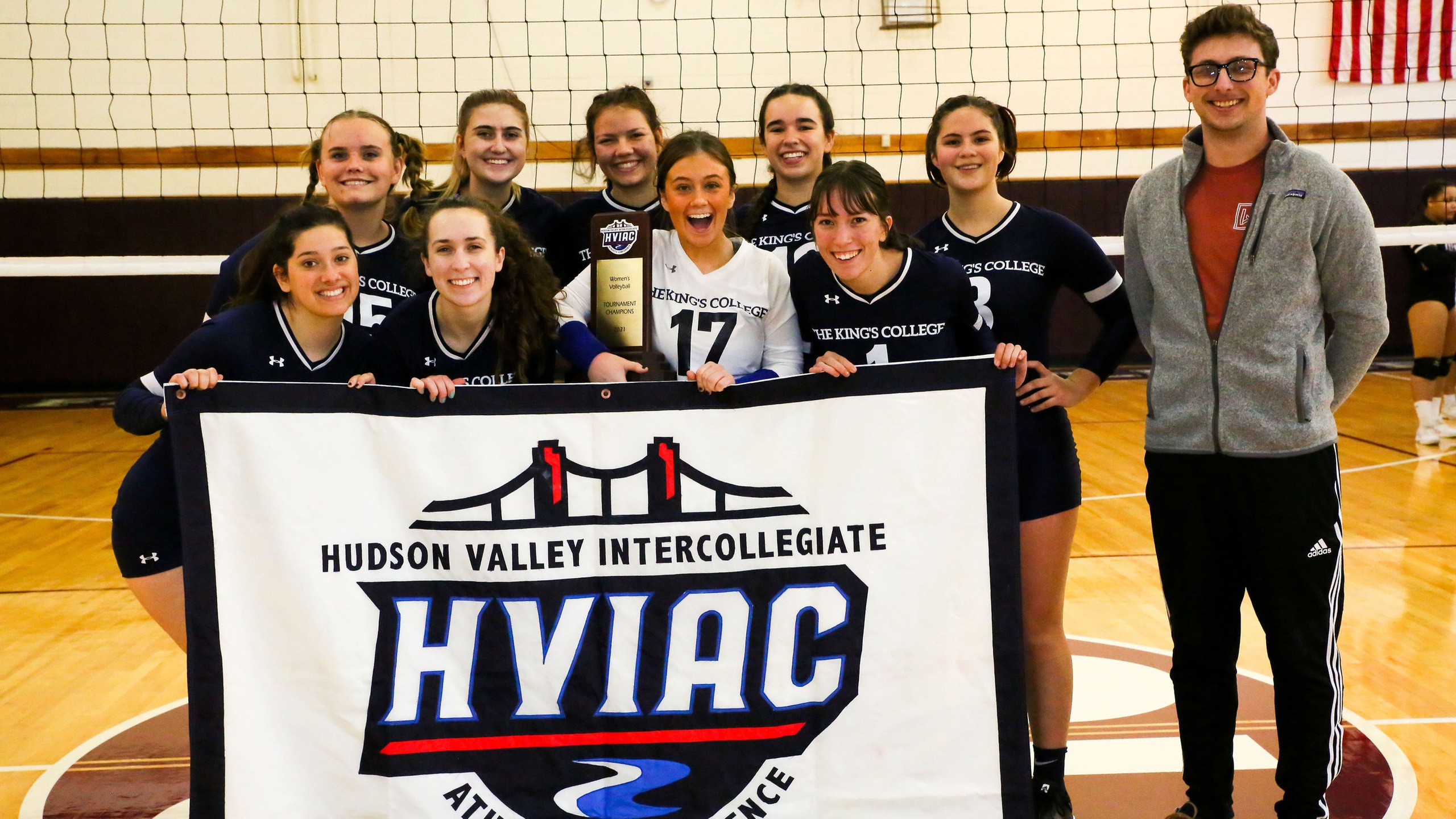 King’s Repeats as Women’s Volleyball Champions